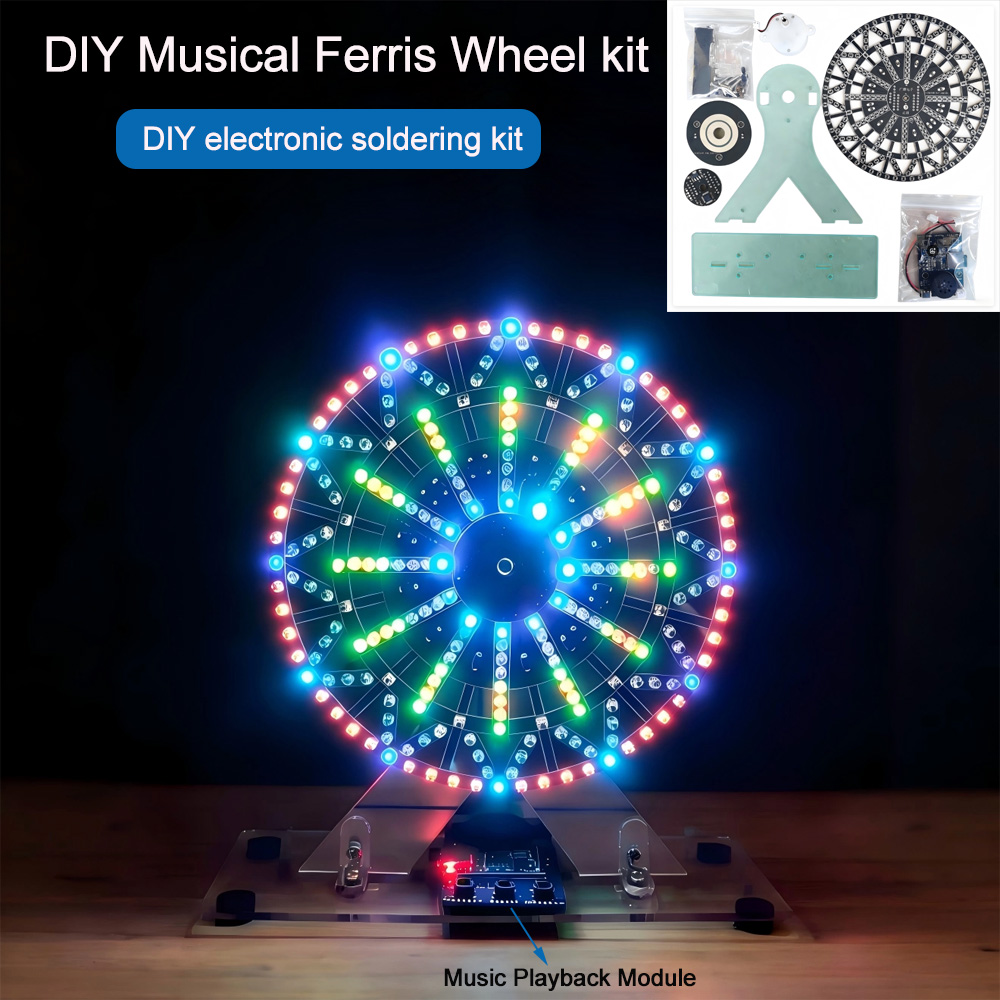 Electronics Project Kit - Kits électroniques DIY, grande roue musicale