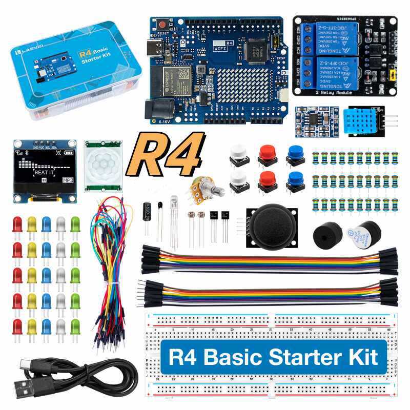 Sensor Kit Arduino - Kit de développement UNO R4 compatible