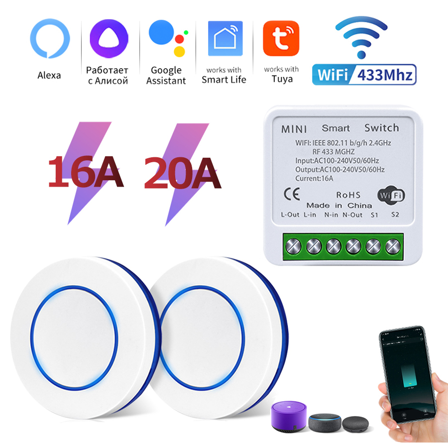 Smart Light Switch Wifi - Tuya – interrupteur intelligent Wifi RF