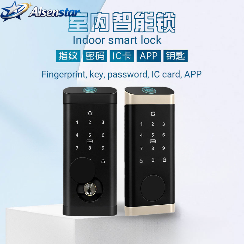Smart Door Lock Wifi - Serrure à empreintes digitales, étanche, avec