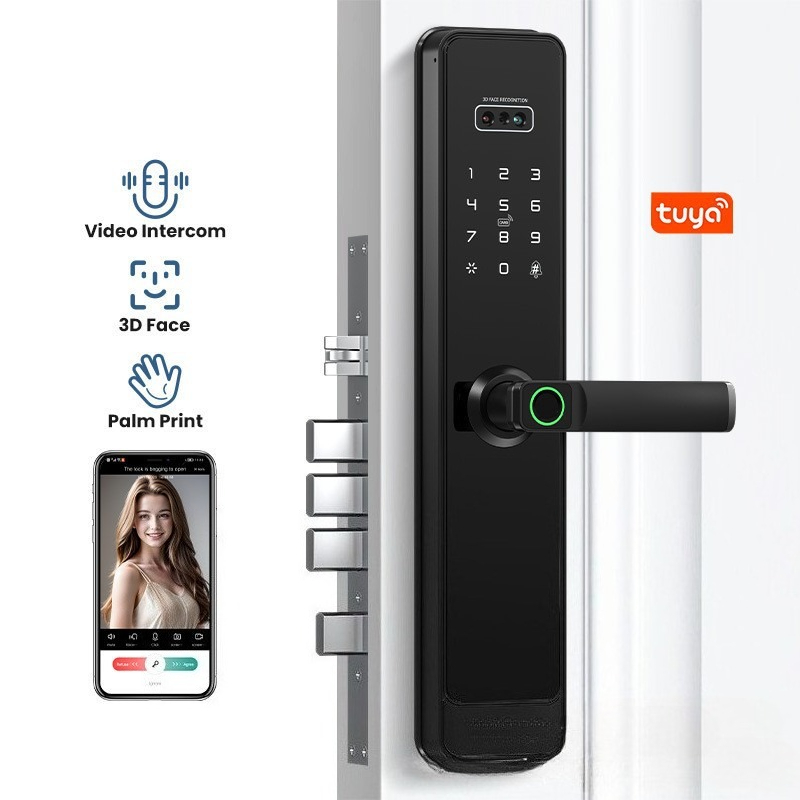 Smart Door Lock Wifi - Serrure intelligente EGFirtor semi-automatique Tuya avec