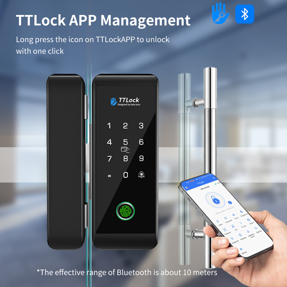 Smart Door Lock Wifi - Serrure intelligente TTLOCK pour porte en
