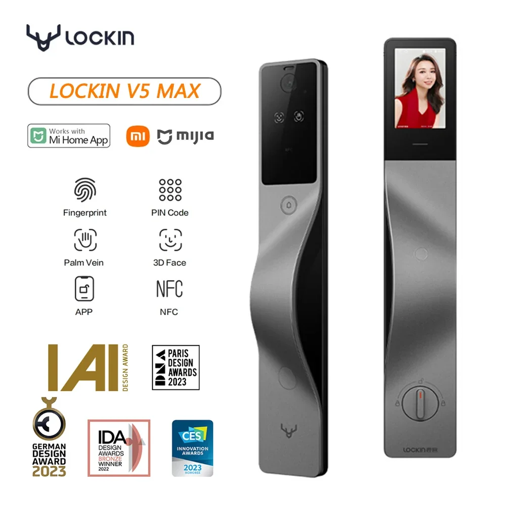 Smart Door Lock Wifi - Serrure intelligente Lockin V5 Max avec