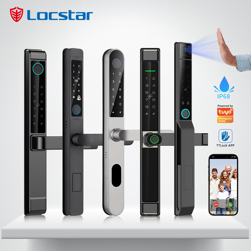 Smart Door Lock Wifi - Serrure de porte intelligente coulissante en