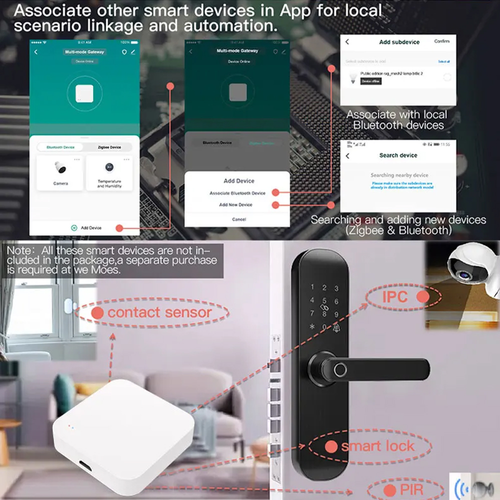 Tuya Zigbee-airies de passerel - Smart Home Automation Kit avis et prix