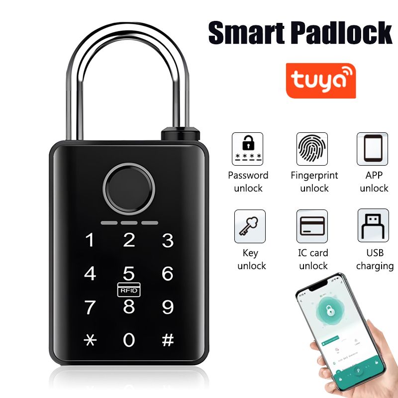 Tuya – serrure de porte intell - Smart Door Lock Wifi avis et prix