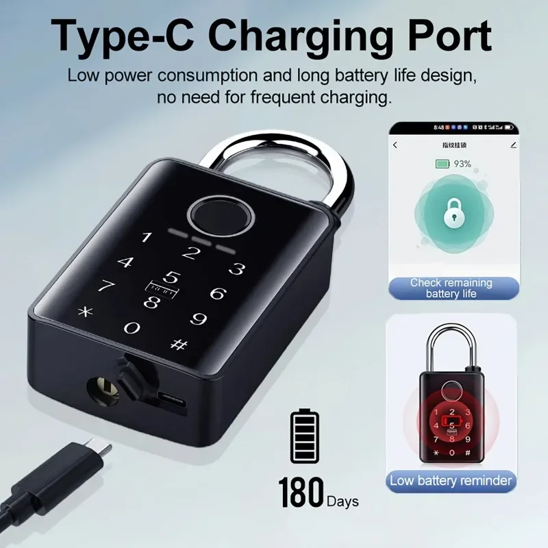Tuya – serrure de porte intell - Smart Door Lock Wifi avis et prix