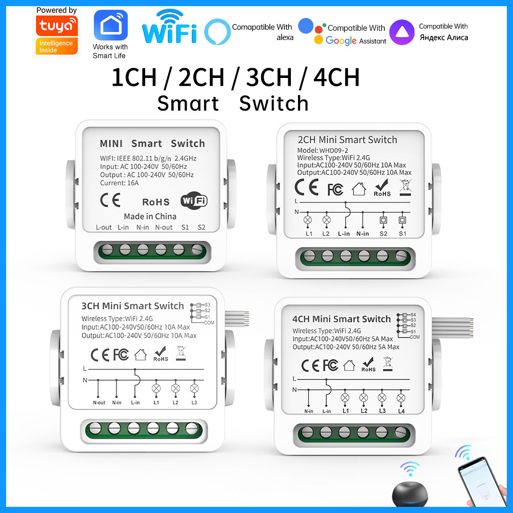 Interrupteur intelligent WiFi  - Smart Light Switch Wifi avis et prix