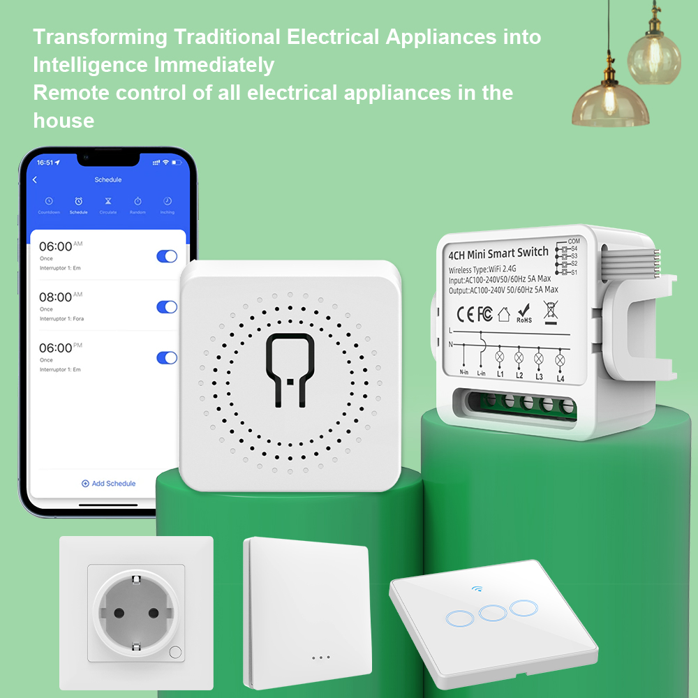 Interrupteur intelligent WiFi  - Smart Light Switch Wifi avis et prix