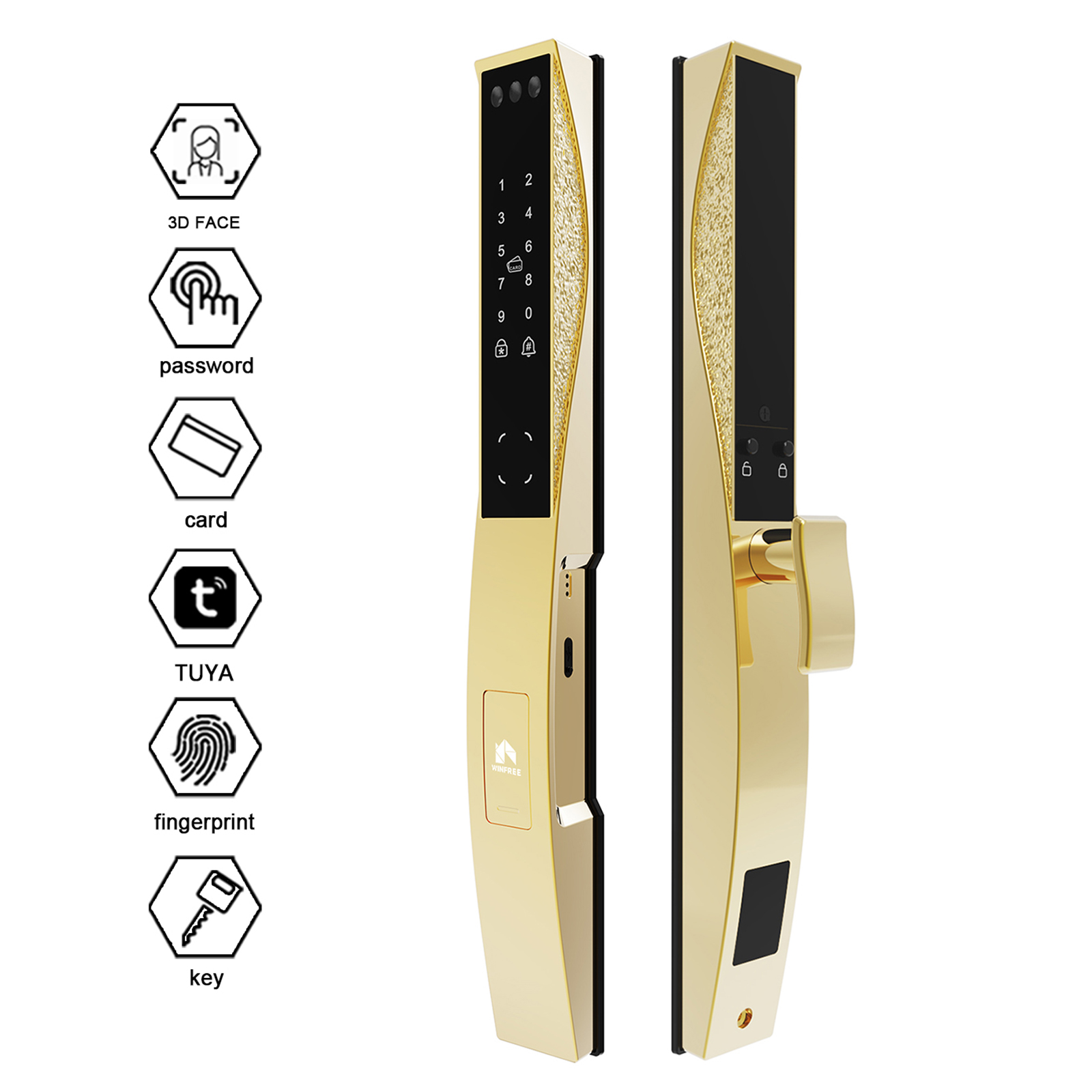 Serrure de porte intelligente  - Smart Door Lock Wifi avis et prix