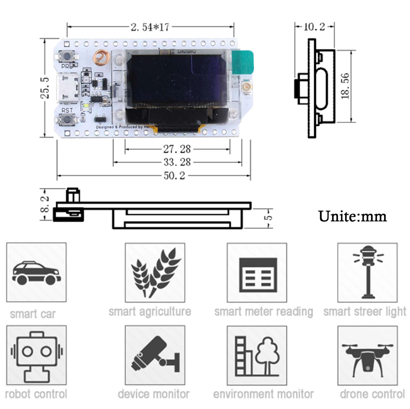 Kit d'antenne LoRa 868MHz/915M - Microcontroller Kit avis et prix