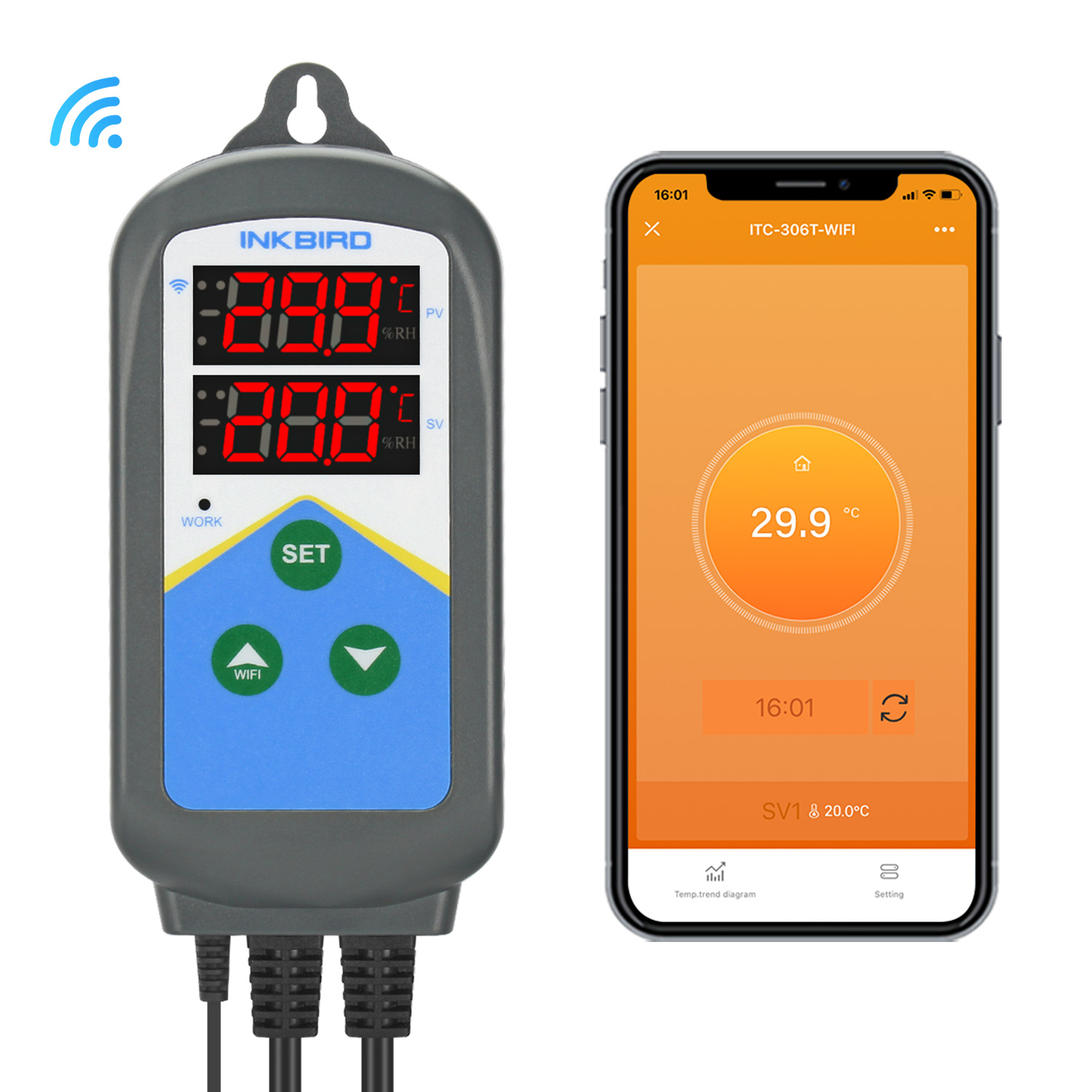 INKBIRD – régulateur de tempér - Wifi Thermostat avis et prix