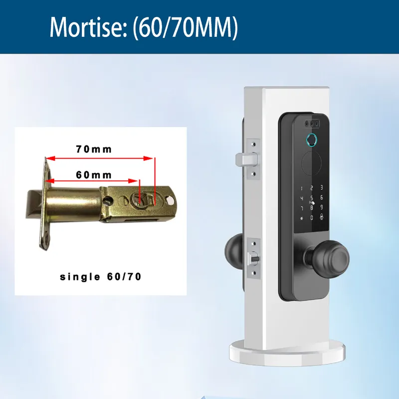 Serrure de porte en bois trans - Smart Door Lock Wifi avis et prix