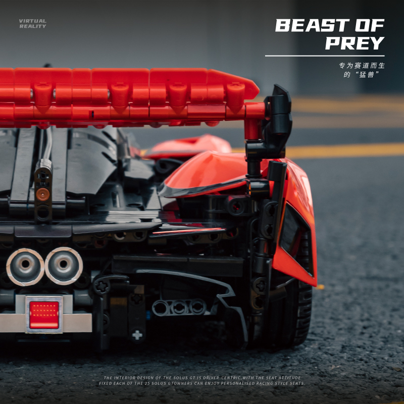 Technic 1:10 MOC McLaren SOLUS - Stem Robotics Kit avis et prix