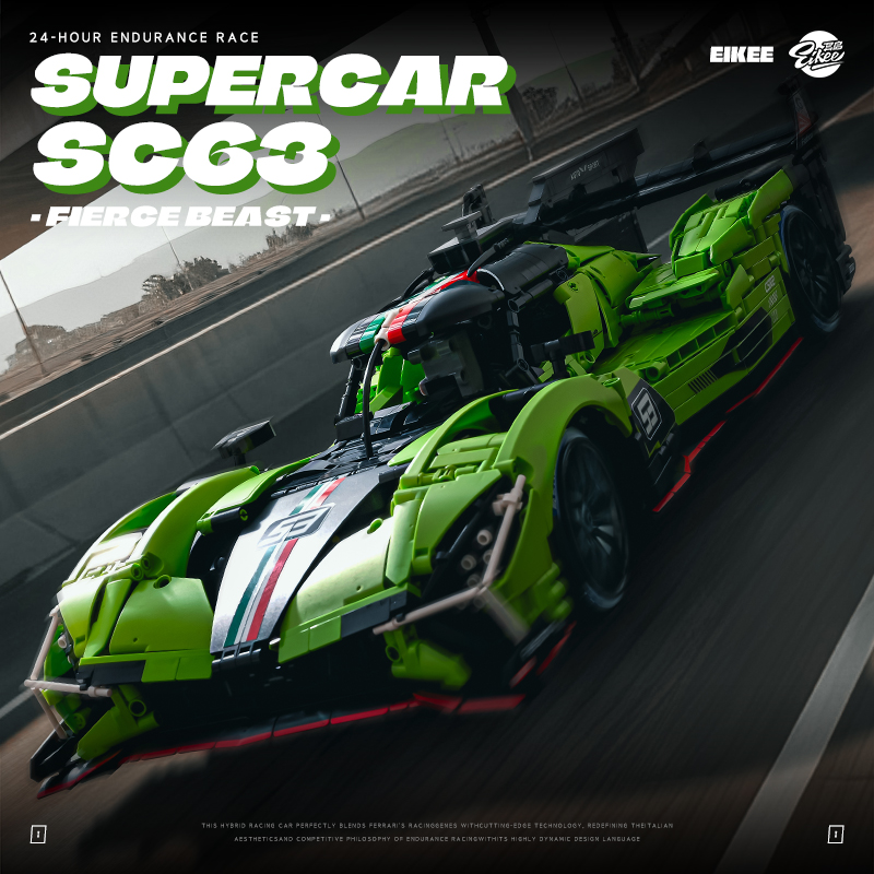MOC Lamborghini SC63, voiture  - Stem Robotics Kit avis et prix