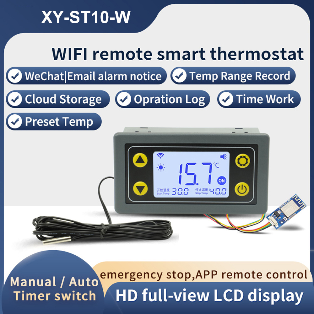 ST10-W/SA10-W/SA30-W/ST30-W DC - Wifi Thermostat avis et prix