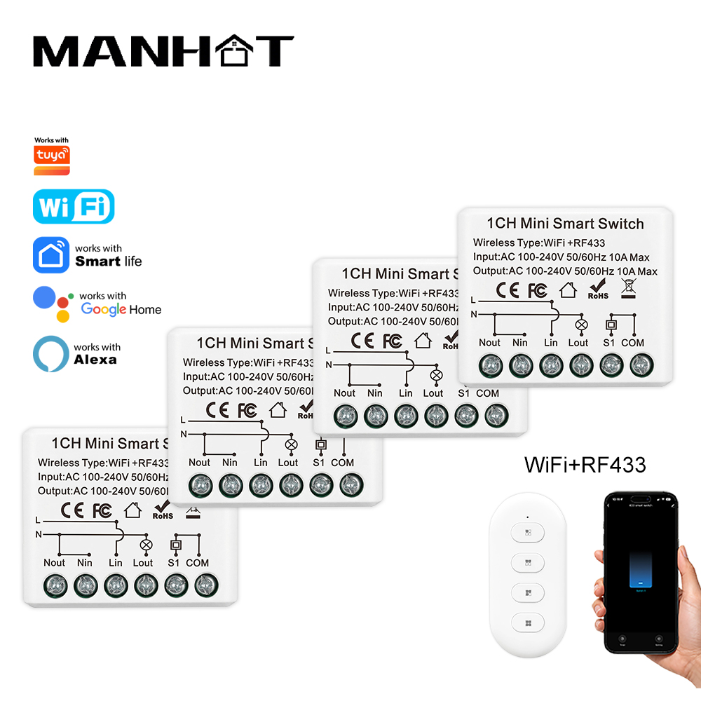 Mini-interrupteur intelligent  - Smart Light Switch Wifi avis et prix