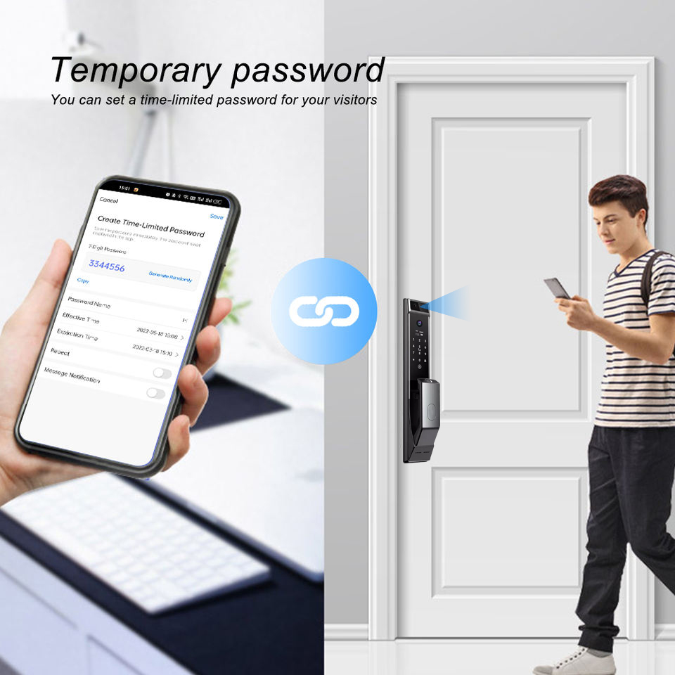 Serrure de porte intelligente  - Smart Door Lock Wifi avis et prix